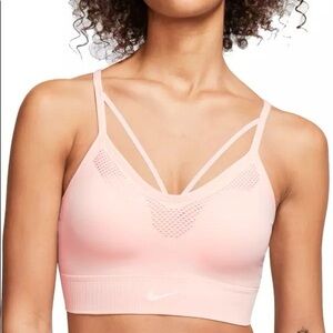 Nike Women's Light Pink Sports Bra
